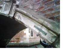 immagine del ponte del Cristo restaurato