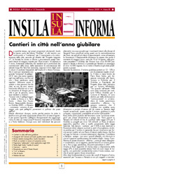 immagine di Insula Informa numero 8 del 2000 Cantieri in città nell’anno giubilare