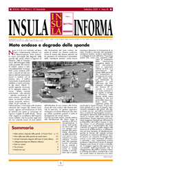 immagine di Insula Informa numero 10 del 2000 Moto ondoso e degrado delle sponde