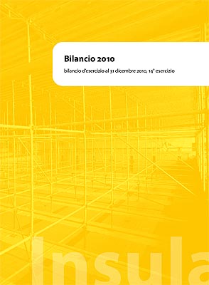 immagine della copertina del bilancio 2010