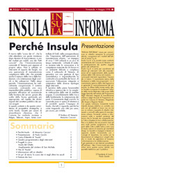 immagine di Insula Informa numero 1 del 1998 Perché Insula
