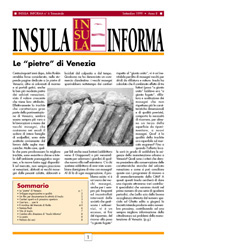 immagine di Insula Informa numero 6 del 1999 Le pietre di Venezia