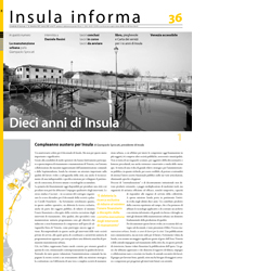 immagine di Insula Informa numero 36 del 2008 Dieci anni di Insula