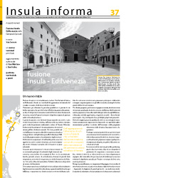immagine di Insula Informa numero 37 del 2008 Fusione Insula – Edilvenezia