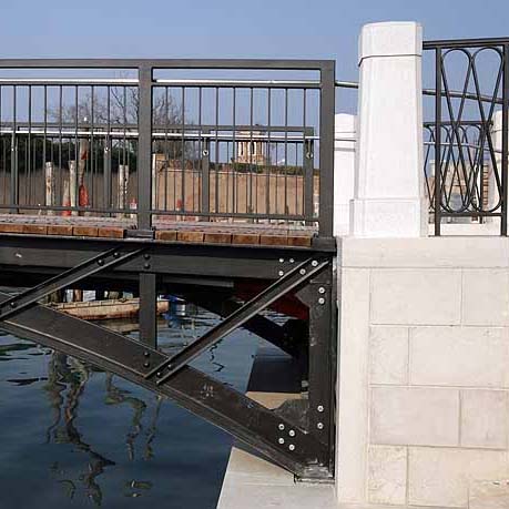 immagine del nuovo ponte di San Pietro
